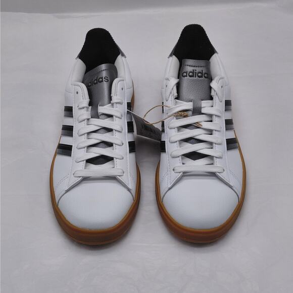 Adidas Grand Court 2.0 Women's Athletic Sneakers Size 6.5 White Academia Preppy - Picture 5 of 15